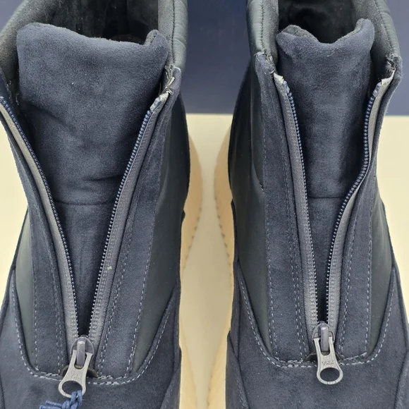 NIB White Mountain Downtown Zip-Up Platform Winter Boots, Navy/Multi/Smooth, 11 - Picture 12 of 16